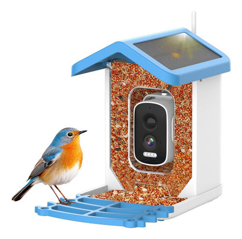 Bird Feeder Camera Solar Smart Wireless Outdoor