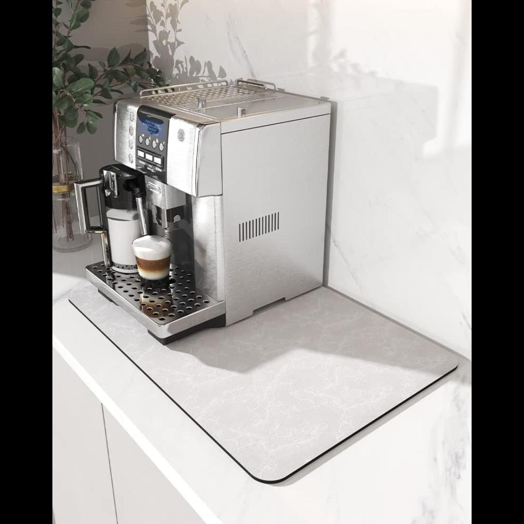Dish Drying Mat Absorbent Coffee Bar Counter Pad