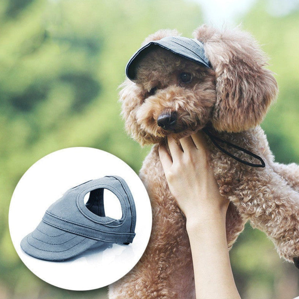 Dog Hat Sun Visor Adjustable Pet Cap