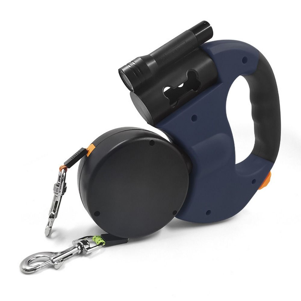 Dog Leash No Tangles Two Retractable Lead 5