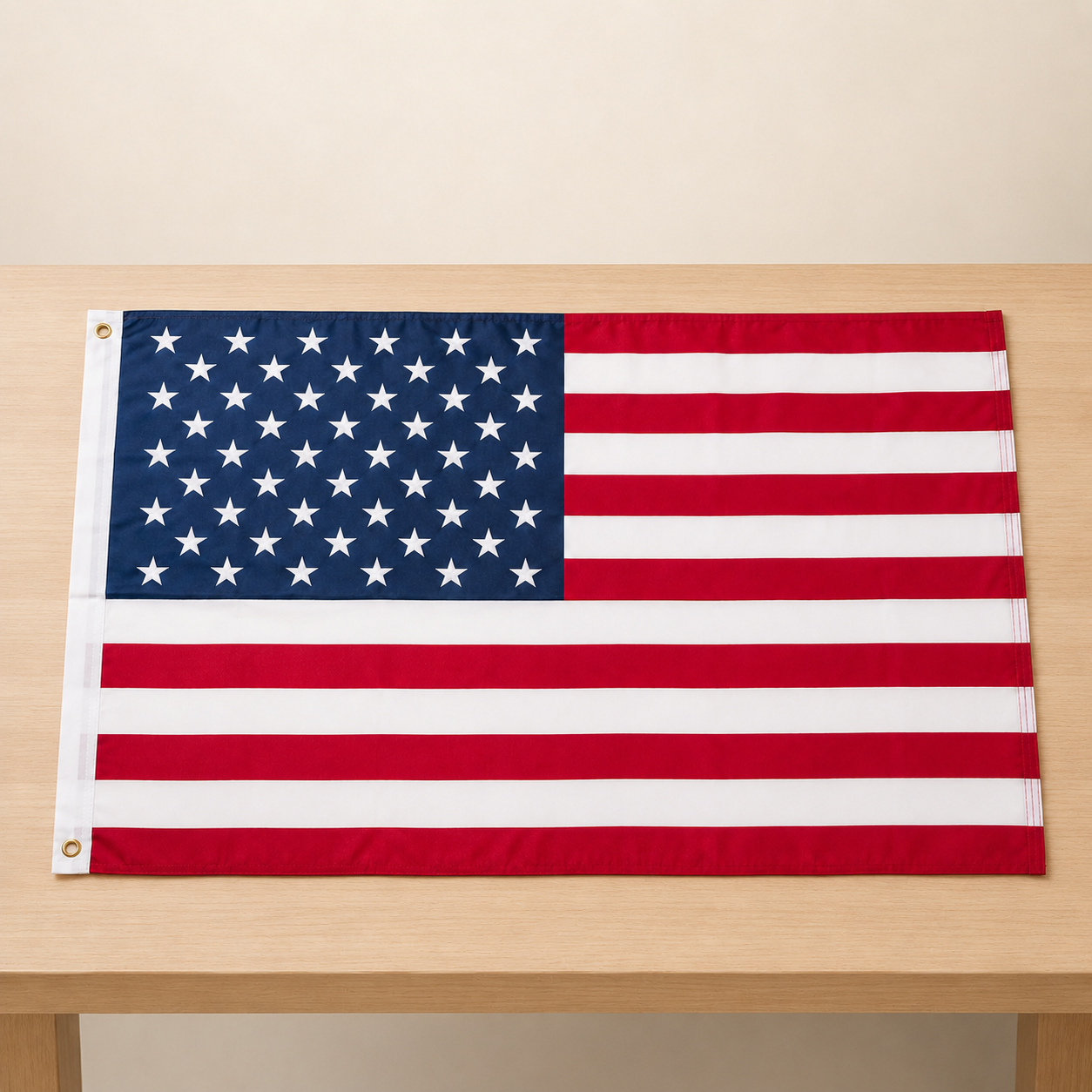 Langlebige amerikanische Flagge für den Außenbereich, wetterfest, Polyester, Messingösen