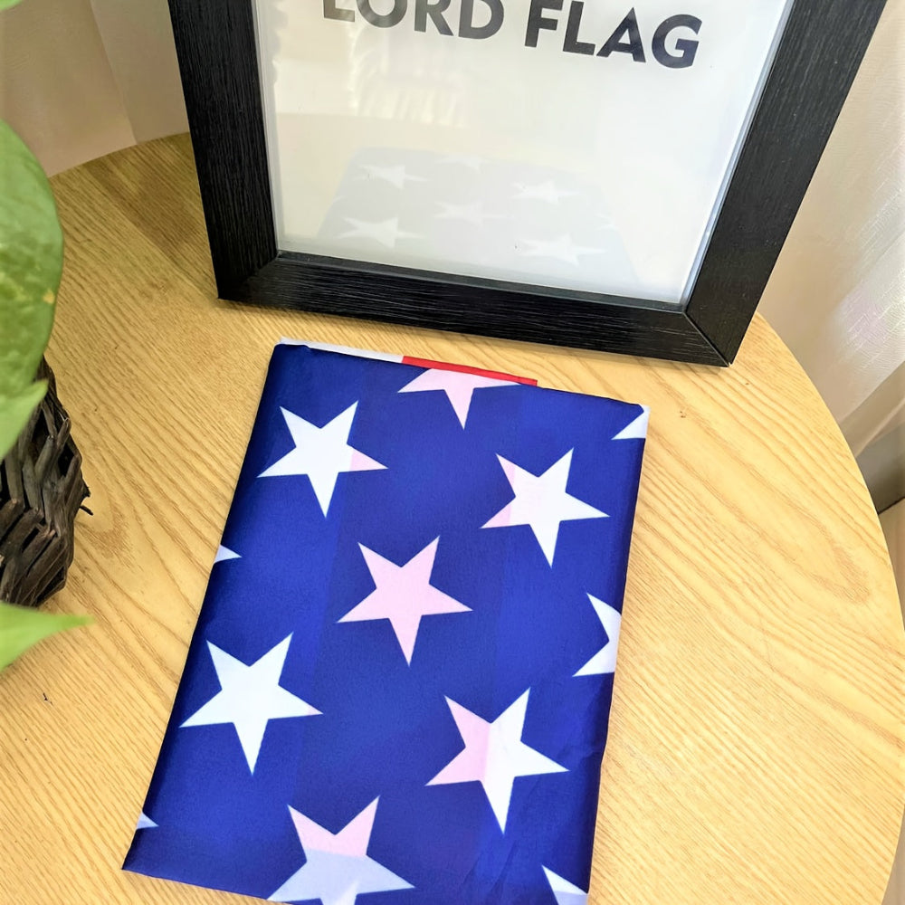 Bandera Americana Duradera para Exterior Todo Clima Poliéster Ojales de Latón