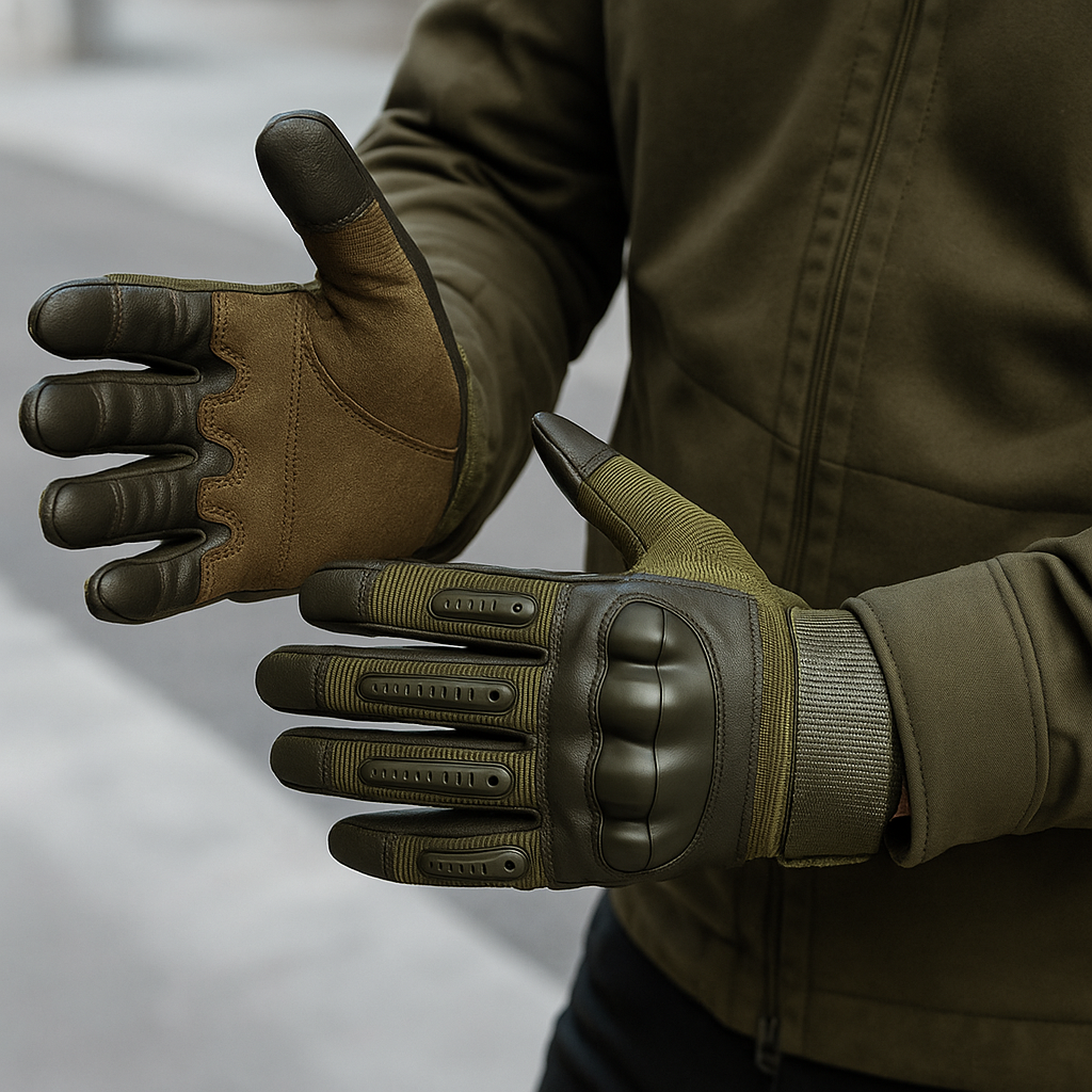 メンズ タクティカル ハードナックル 作業用手袋 | 衝撃耐性