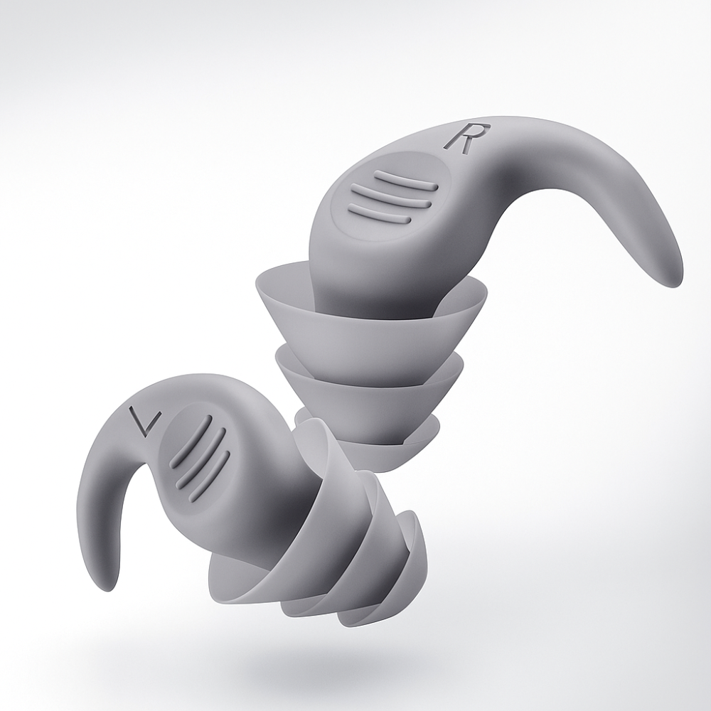 Ohrstöpsel Geräuschreduzierung Wiederverwendbar Weiches Silikon Schlafen