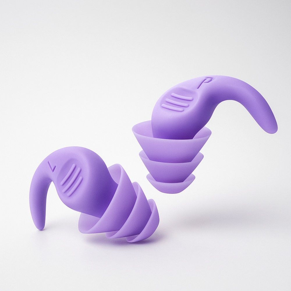 Ohrstöpsel Geräuschreduzierung Wiederverwendbar Weiches Silikon Schlafen