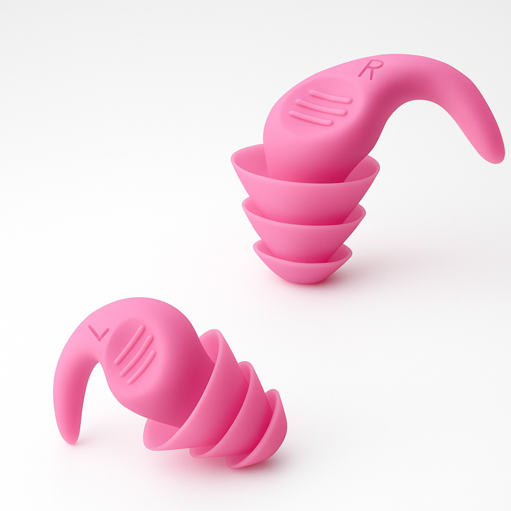 Ohrstöpsel Geräuschreduzierung Wiederverwendbar Weiches Silikon Schlafen