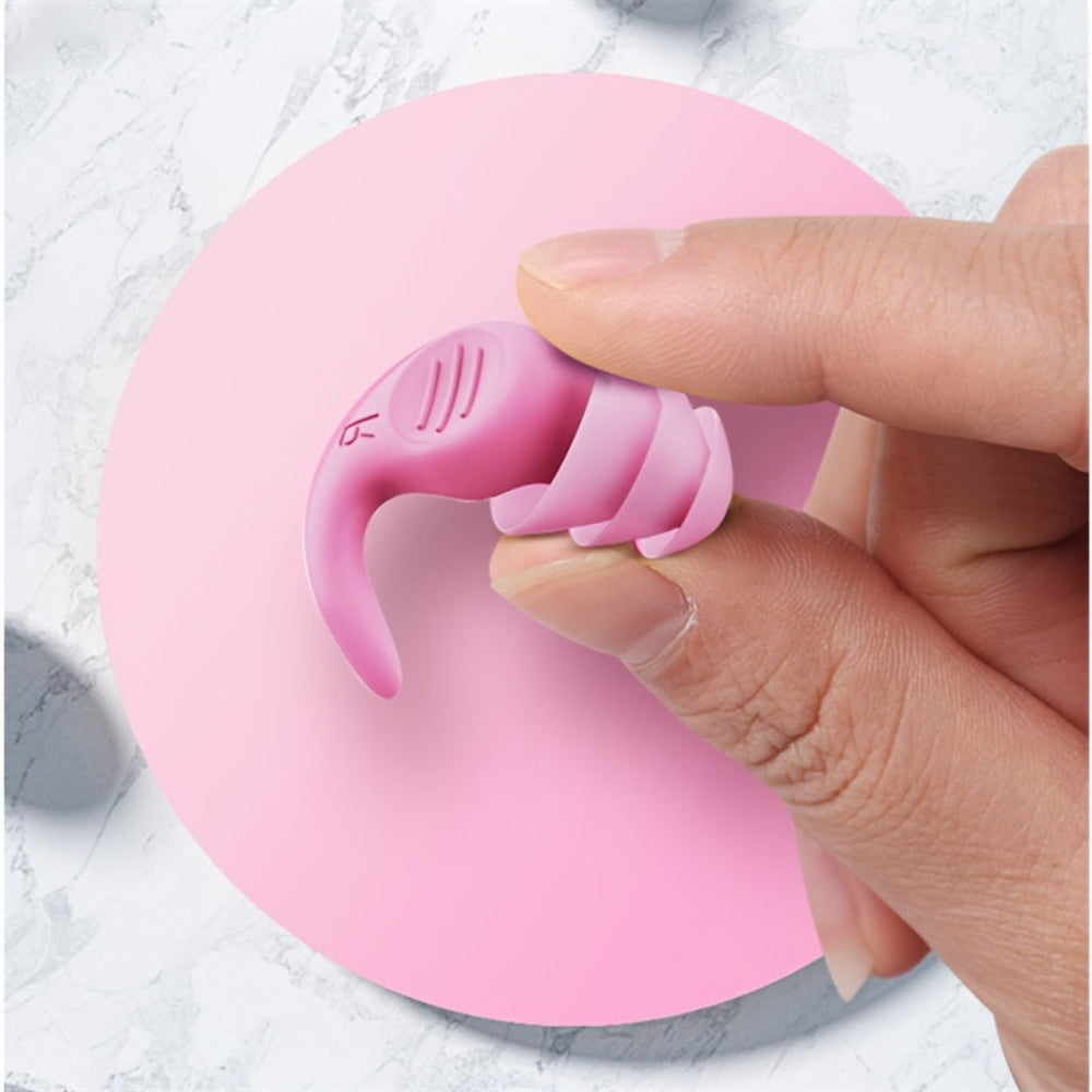 Ohrstöpsel Geräuschreduzierung Wiederverwendbar Weiches Silikon Schlafen