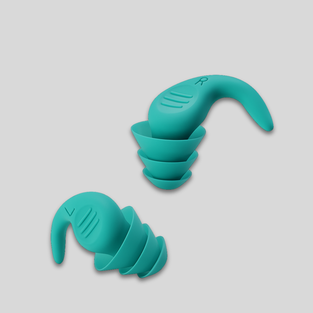 Ohrstöpsel Geräuschreduzierung Wiederverwendbar Weiches Silikon Schlafen