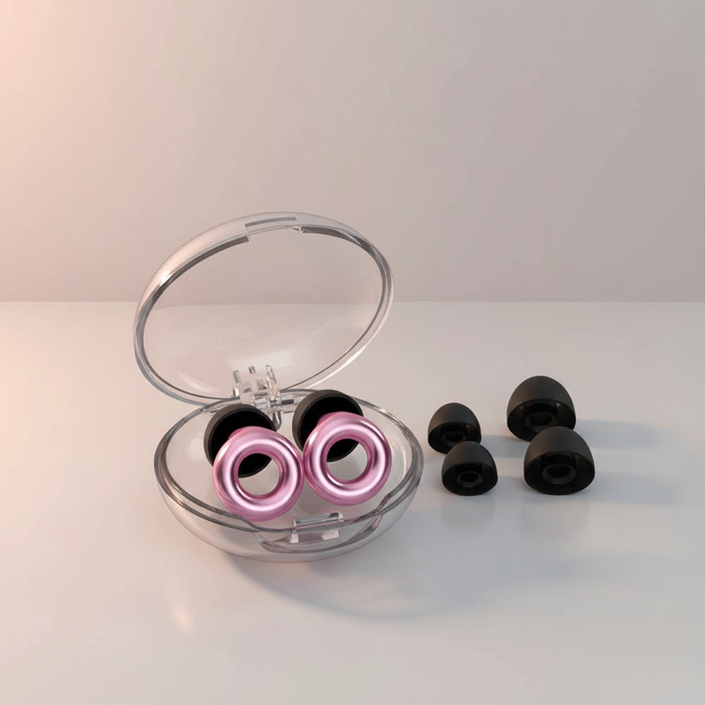 Earplugs Noise Reduction Silicone Hearing Protection Focus