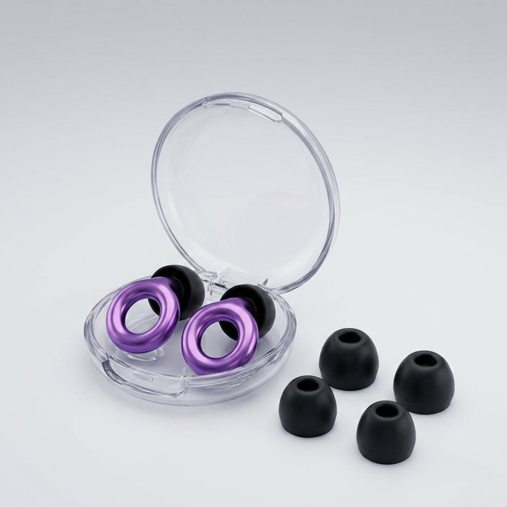 Earplugs Noise Reduction Silicone Hearing Protection Focus
