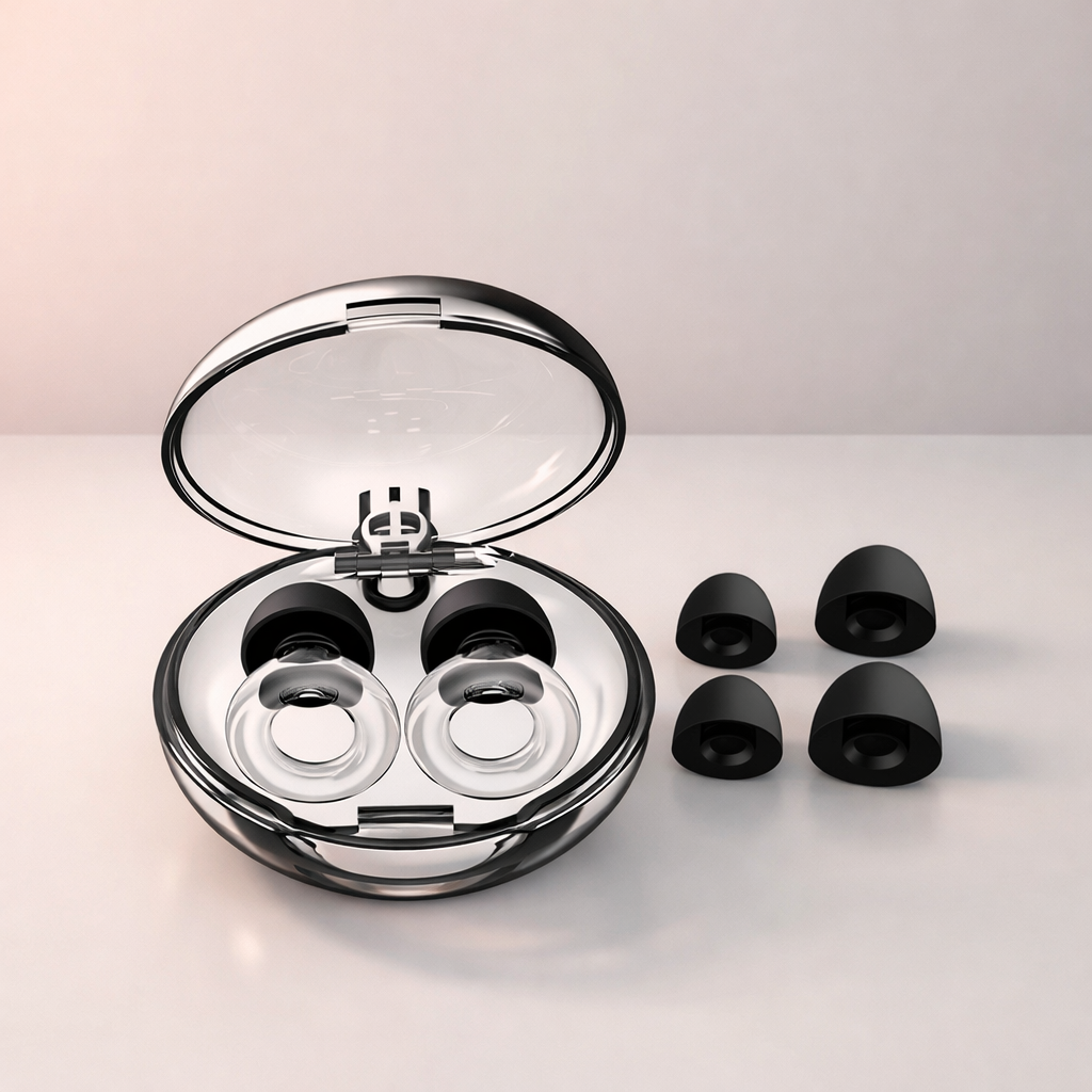 Earplugs Noise Reduction Silicone Hearing Protection Focus