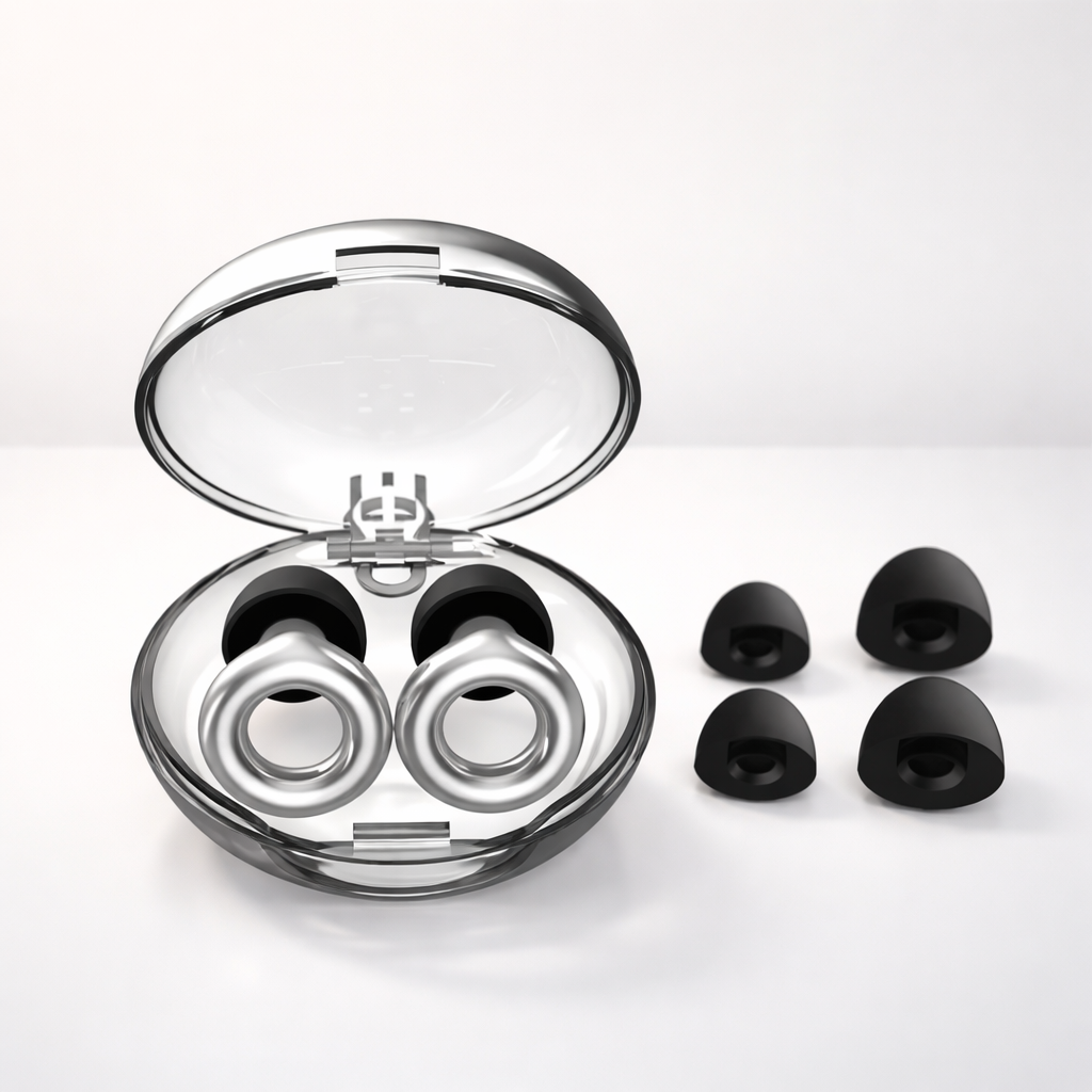 Earplugs Noise Reduction Silicone Hearing Protection Focus