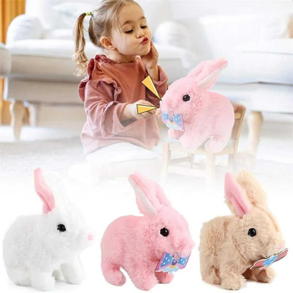 Easter Monday Interactive Bunny Plush Toy Soft Cute Gift 1
