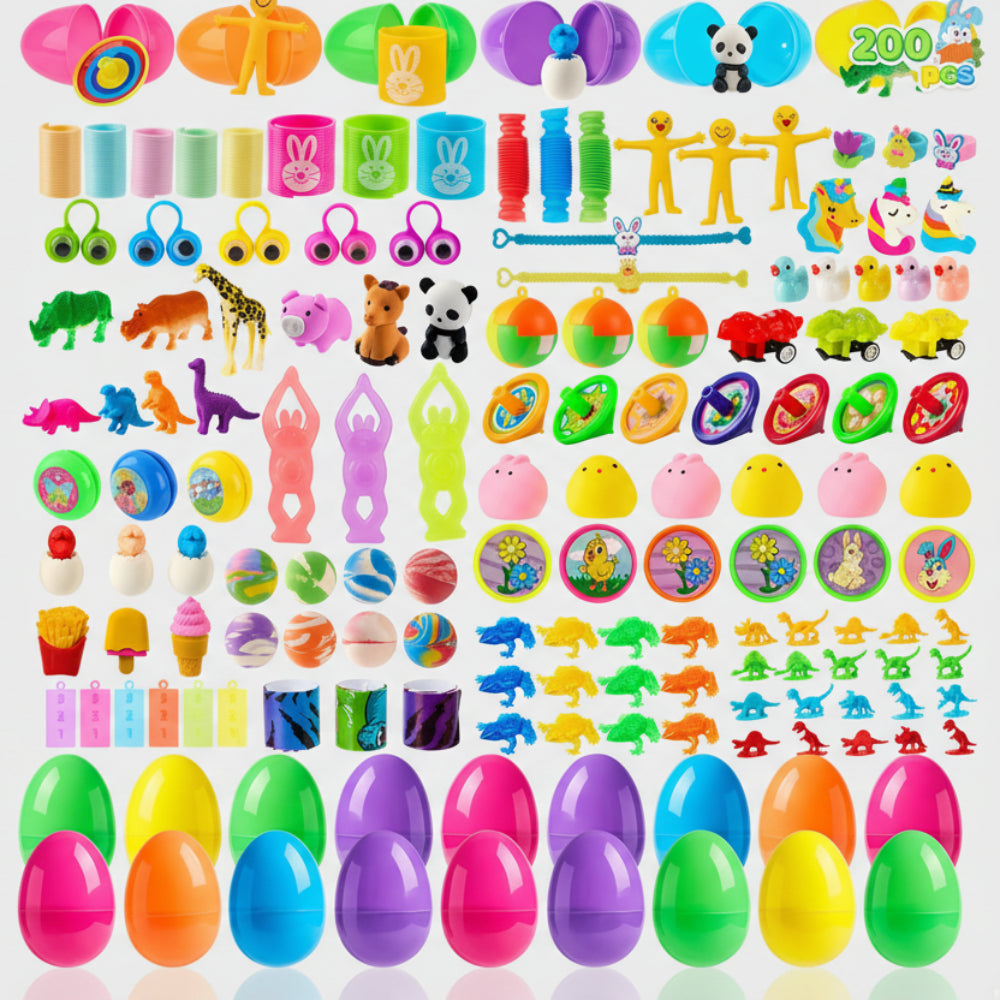 Easter Monday Kids Prefilled Eggs Toys Bulk Party Favors 1