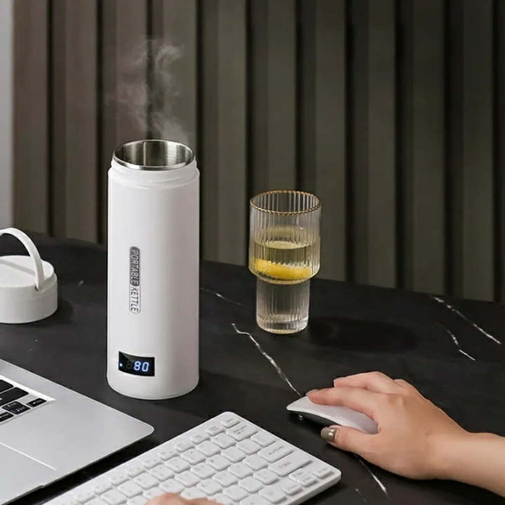 Electric Kettle Portable Travel Temperature Control