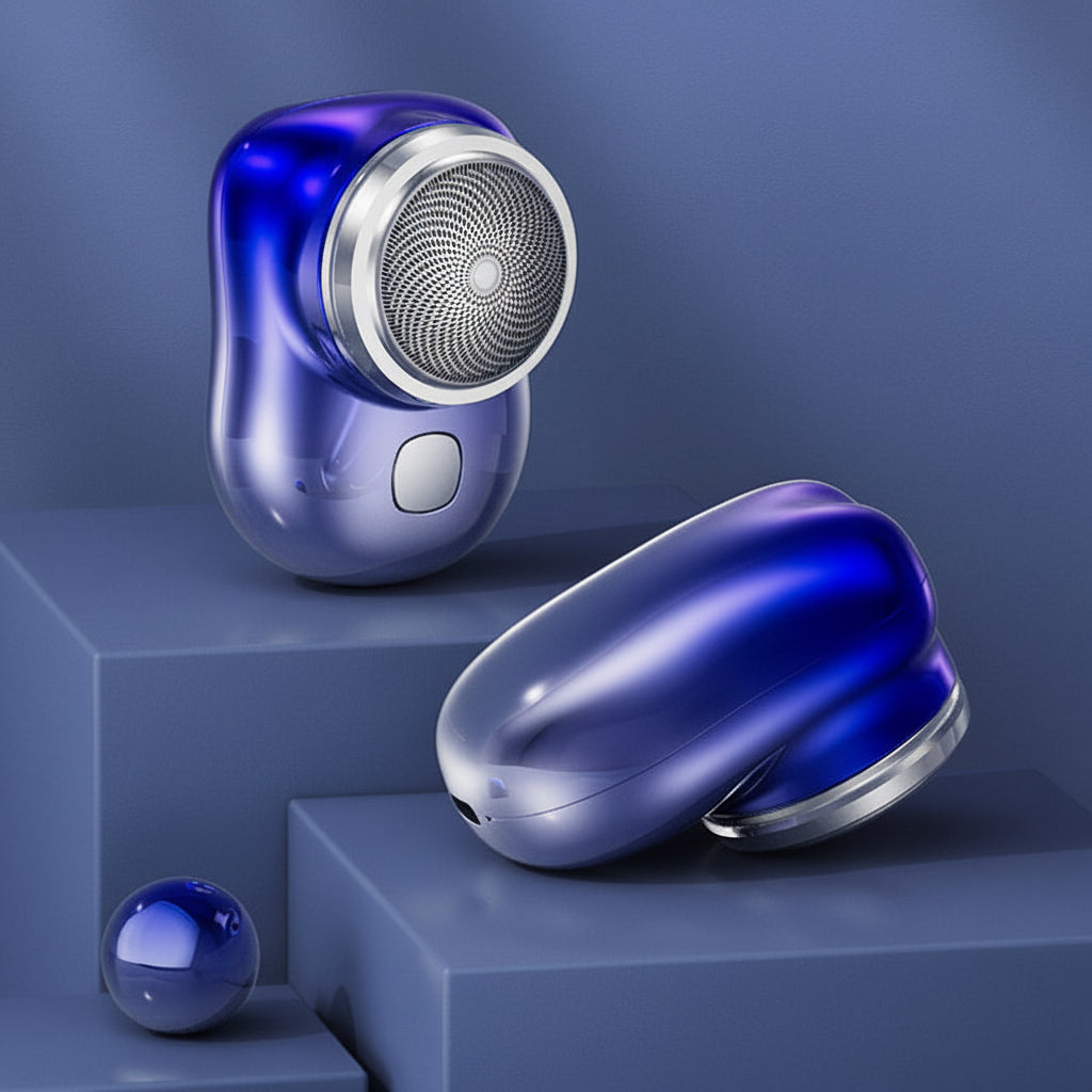 Electric Shaver Compact Portable Foil Razor Travel Use