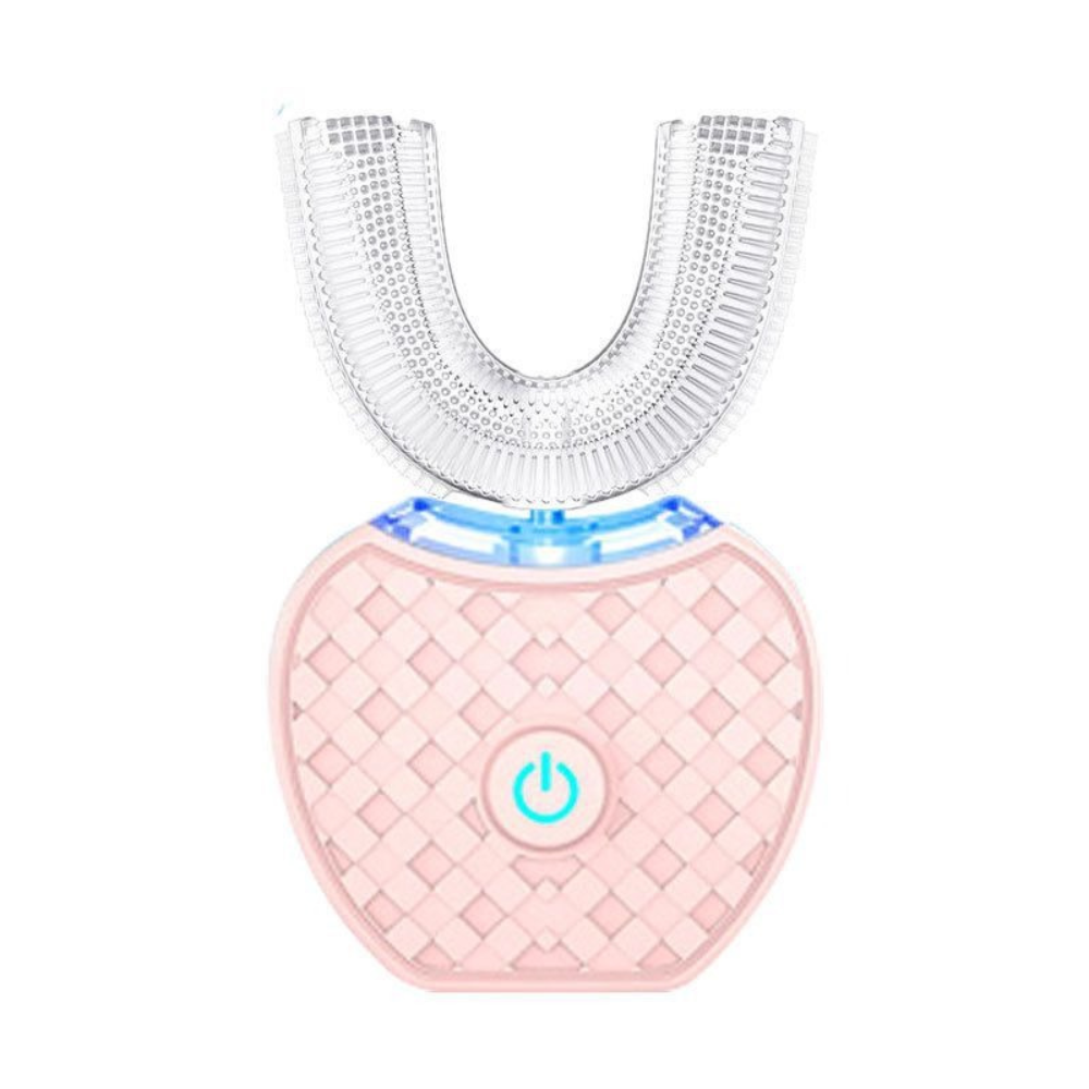 Electric Toothbrush Ultrasonic U Shaped 360 Degree Teeth Cleaner