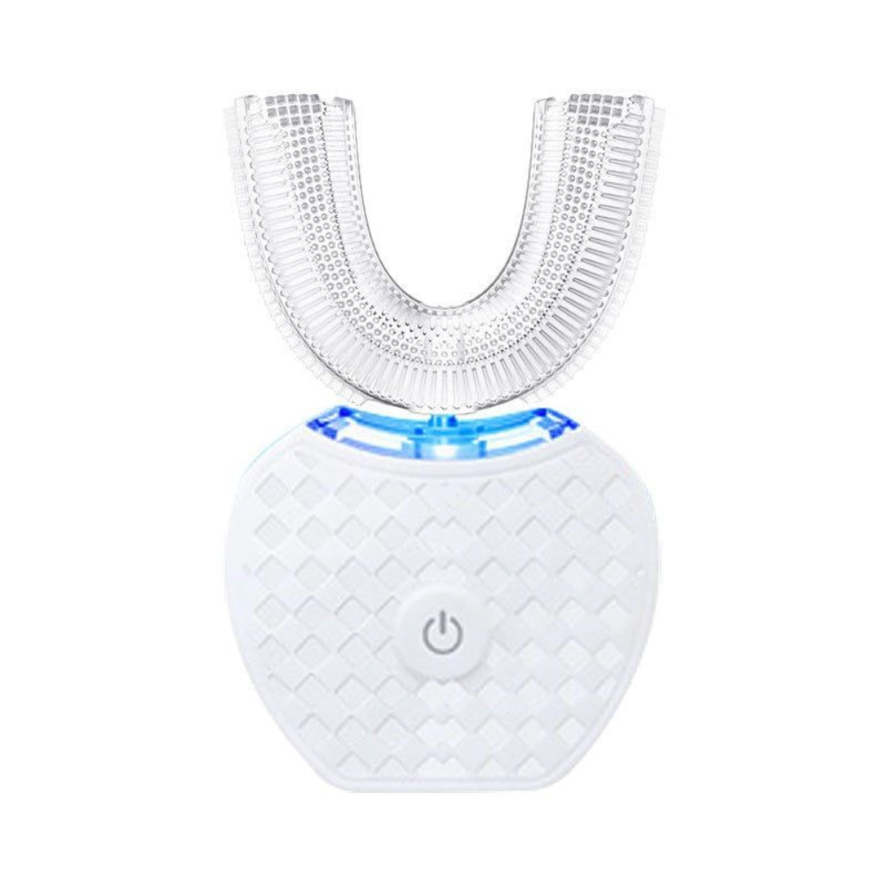 Electric Toothbrush Ultrasonic U Shaped 360 Degree Teeth Cleaner