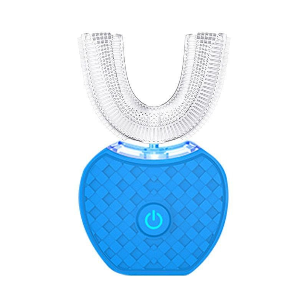 Electric Toothbrush Ultrasonic U Shaped 360 Degree Teeth Cleaner