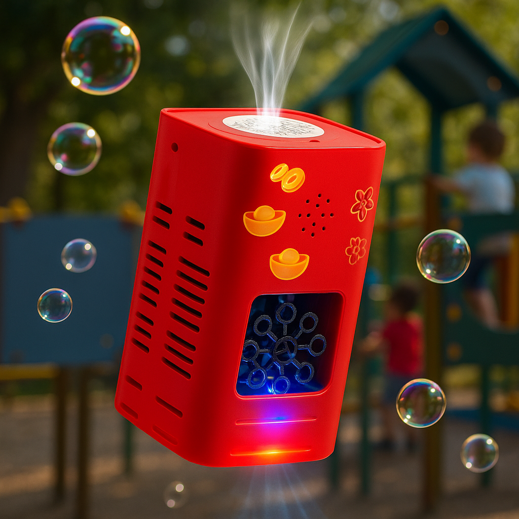 Máquina de burbujas Juguete para jardín al aire libre para niños