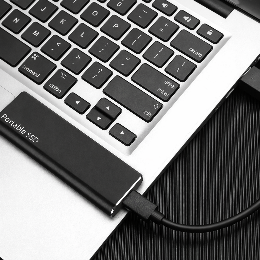 External Hard Drive Portable USB C Solid State Storage