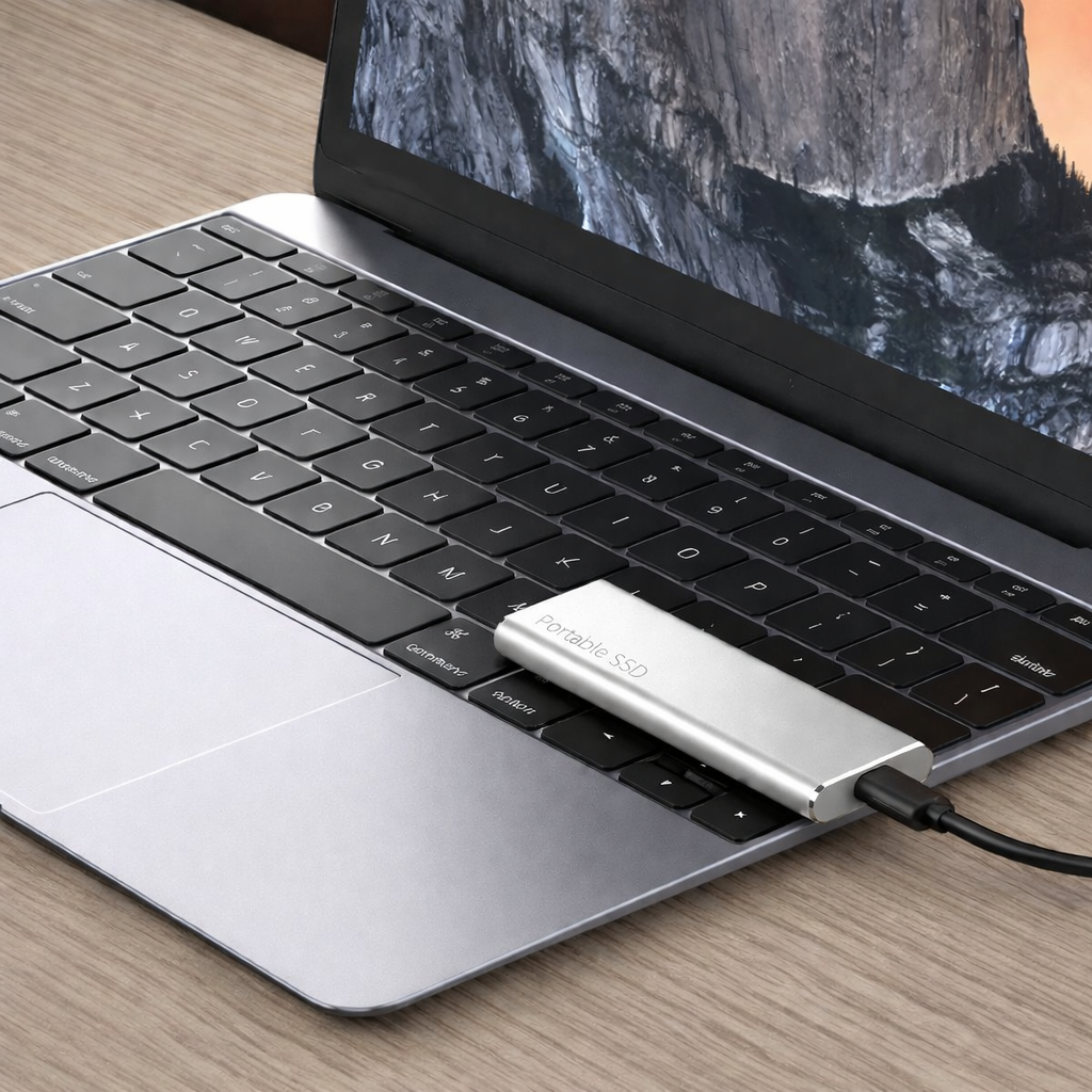 External Hard Drive Portable USB C Solid State Storage