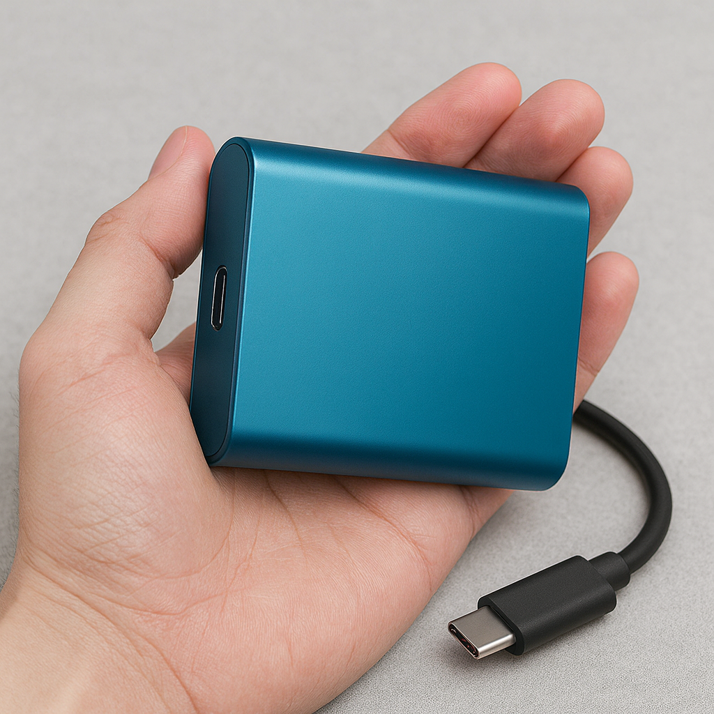 Portable External SSD USB-C Solid State Drive