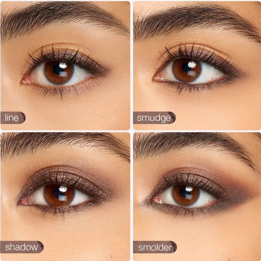Lápiz de sombra de ojos en crema impermeable 2 en 1 maquillaje de ojos de larga duración