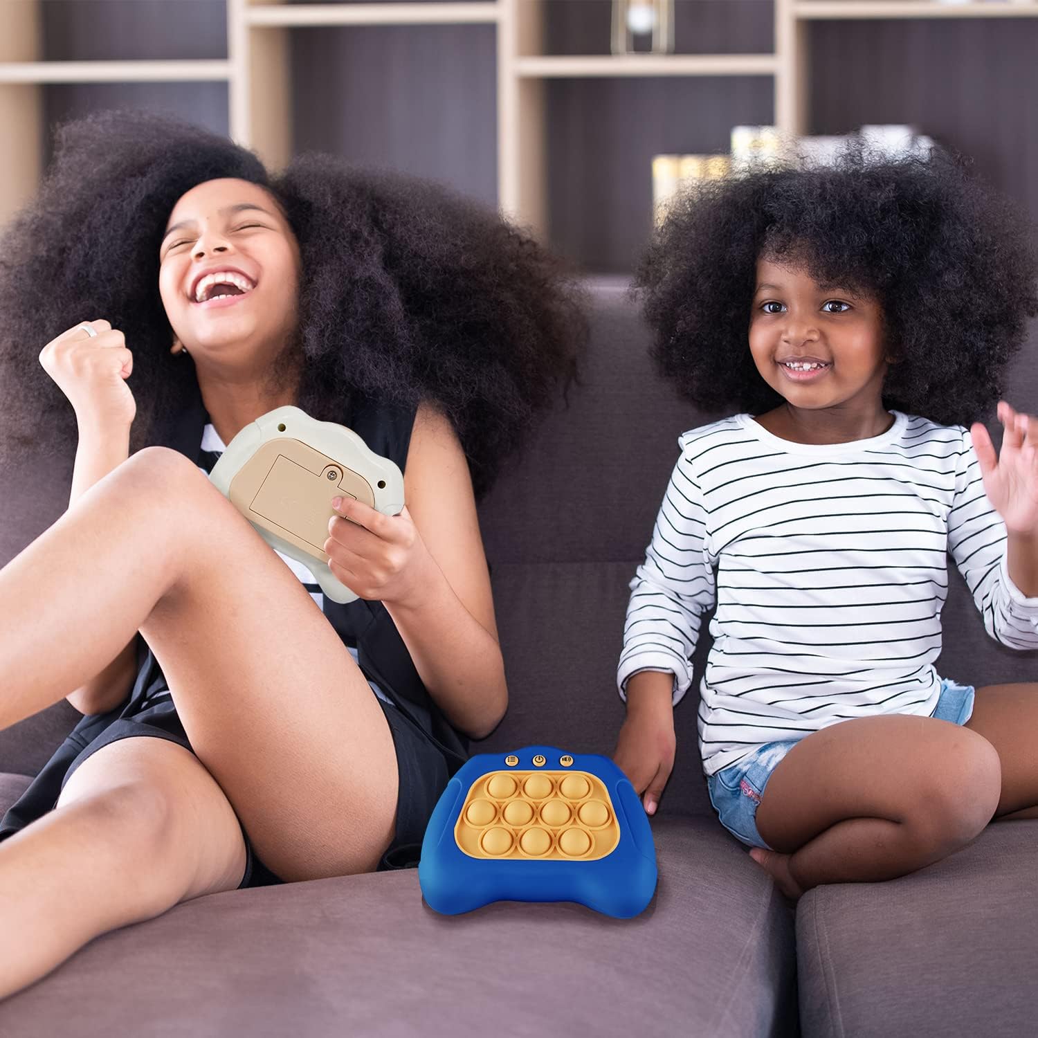 Fidget Toy Game Console Light Up Pop It Multiplayer 2