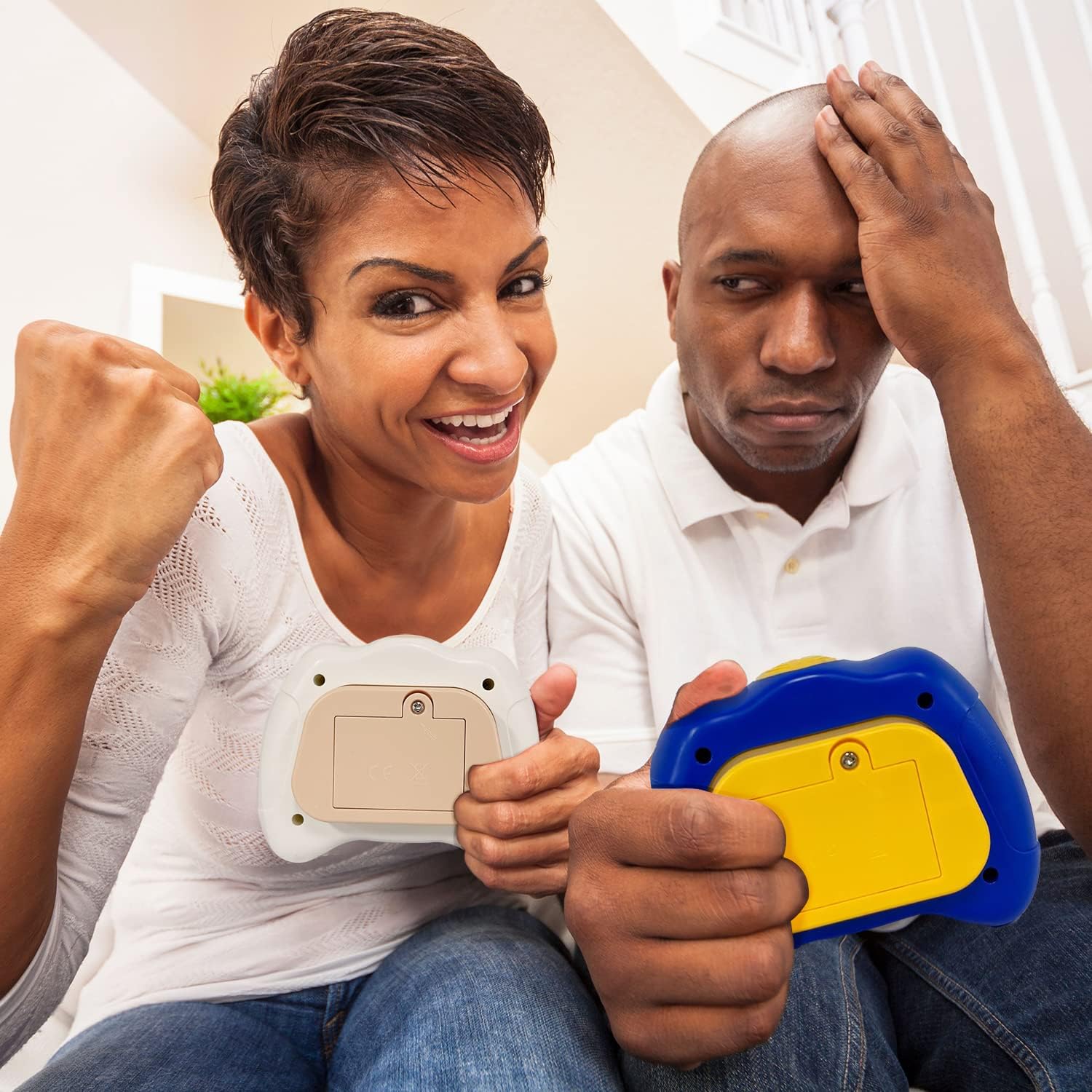 Fidget Toy Game Console Light Up Pop It Multiplayer 4