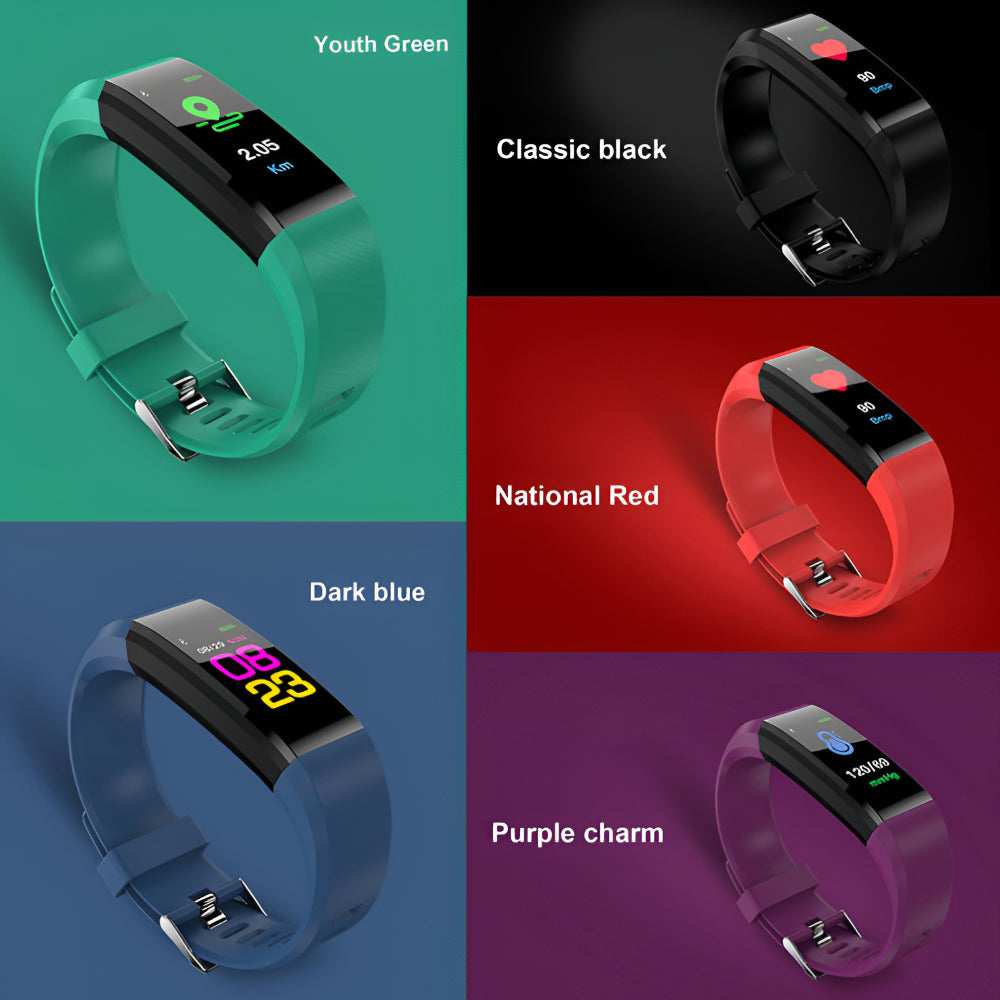 Smartwatch mit Gesundheitsüberwachung für Senioren