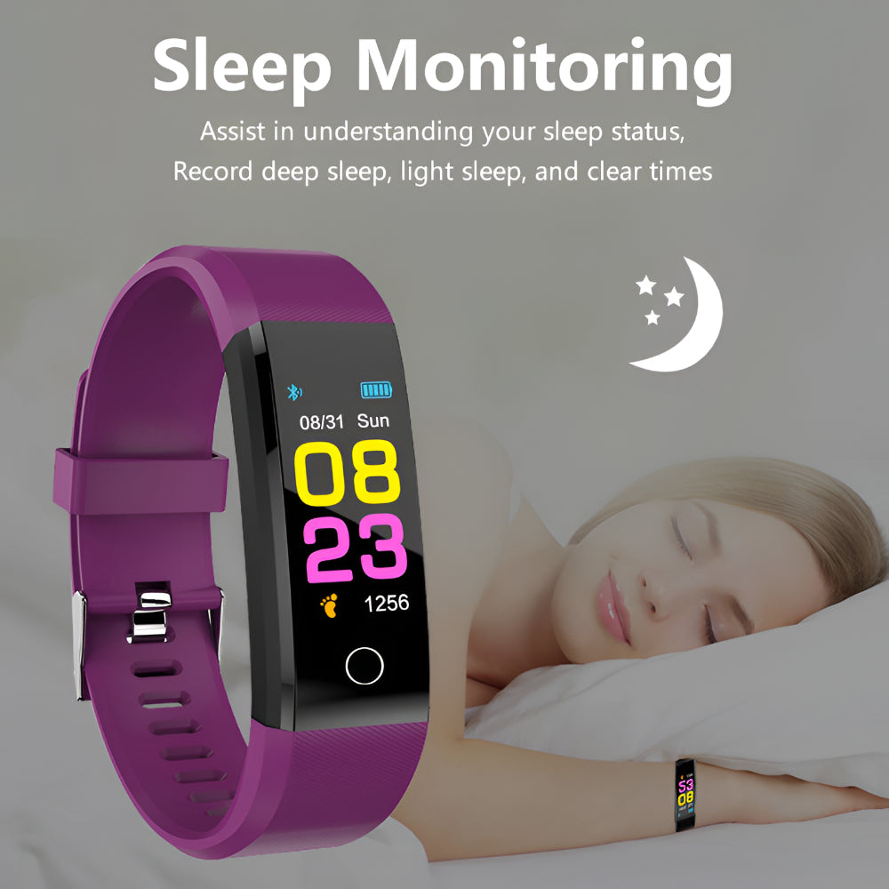 Smartwatch mit Gesundheitsüberwachung für Senioren