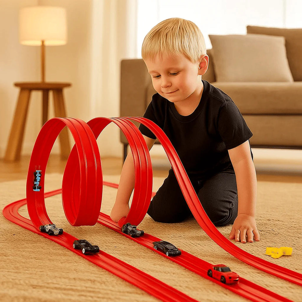 Flexible Race Track Toy Cars Set 2