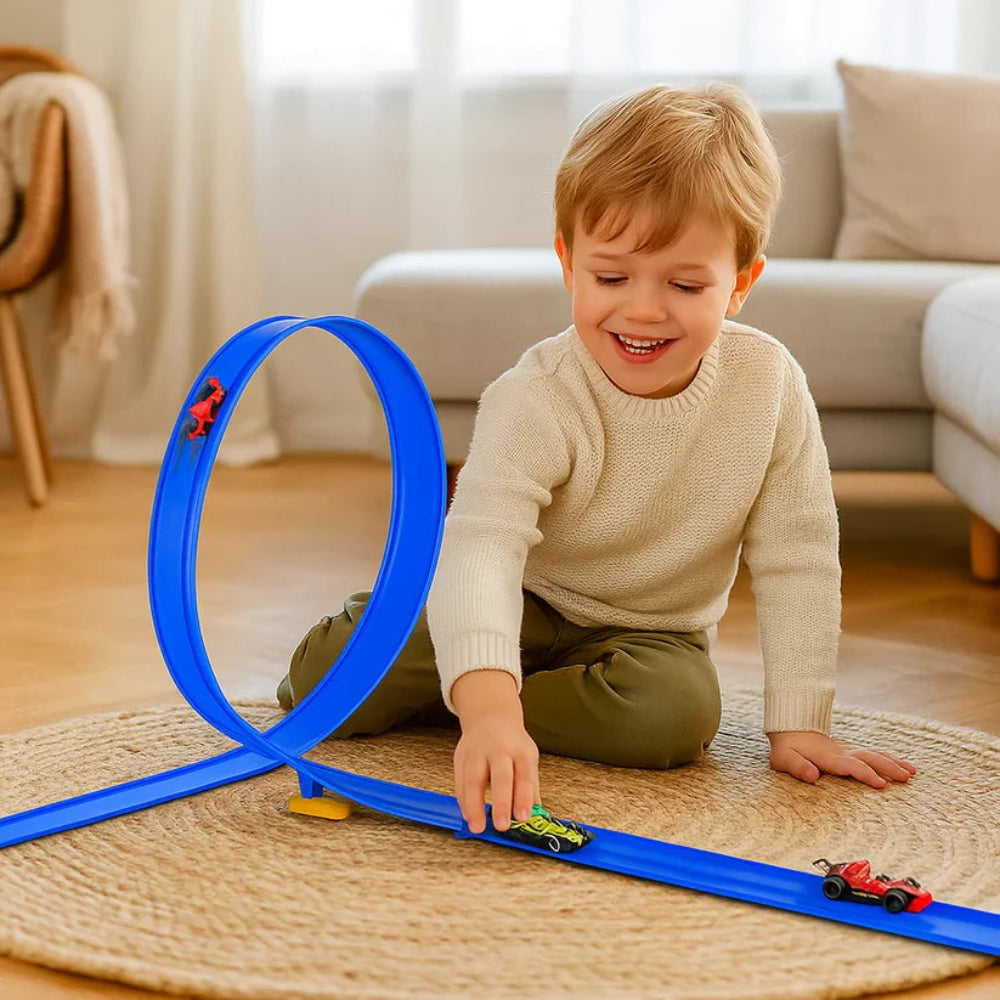 Flexible Race Track Toy Cars Set 5