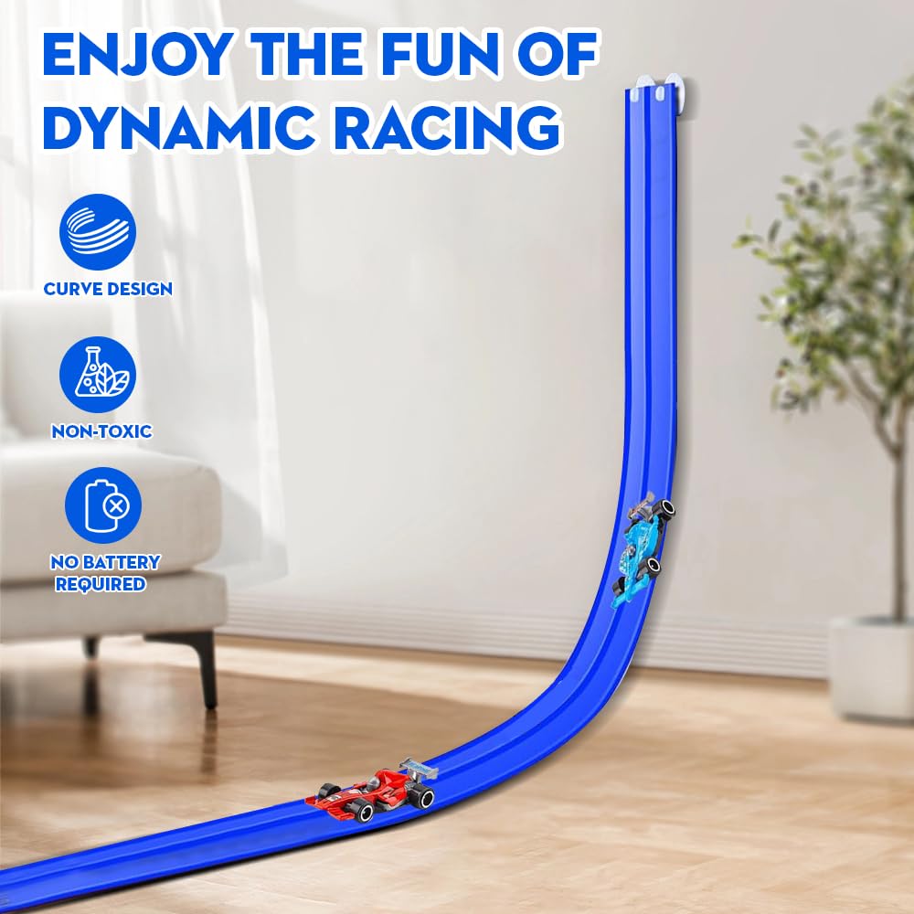 Flexible Race Track Toy Cars Set 7