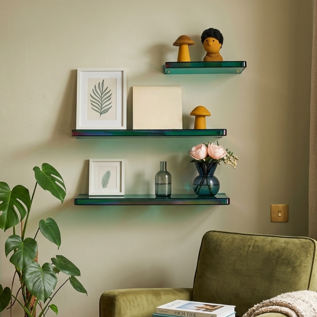 Floating Shelf Acrylic Wall Display Storage Ledge