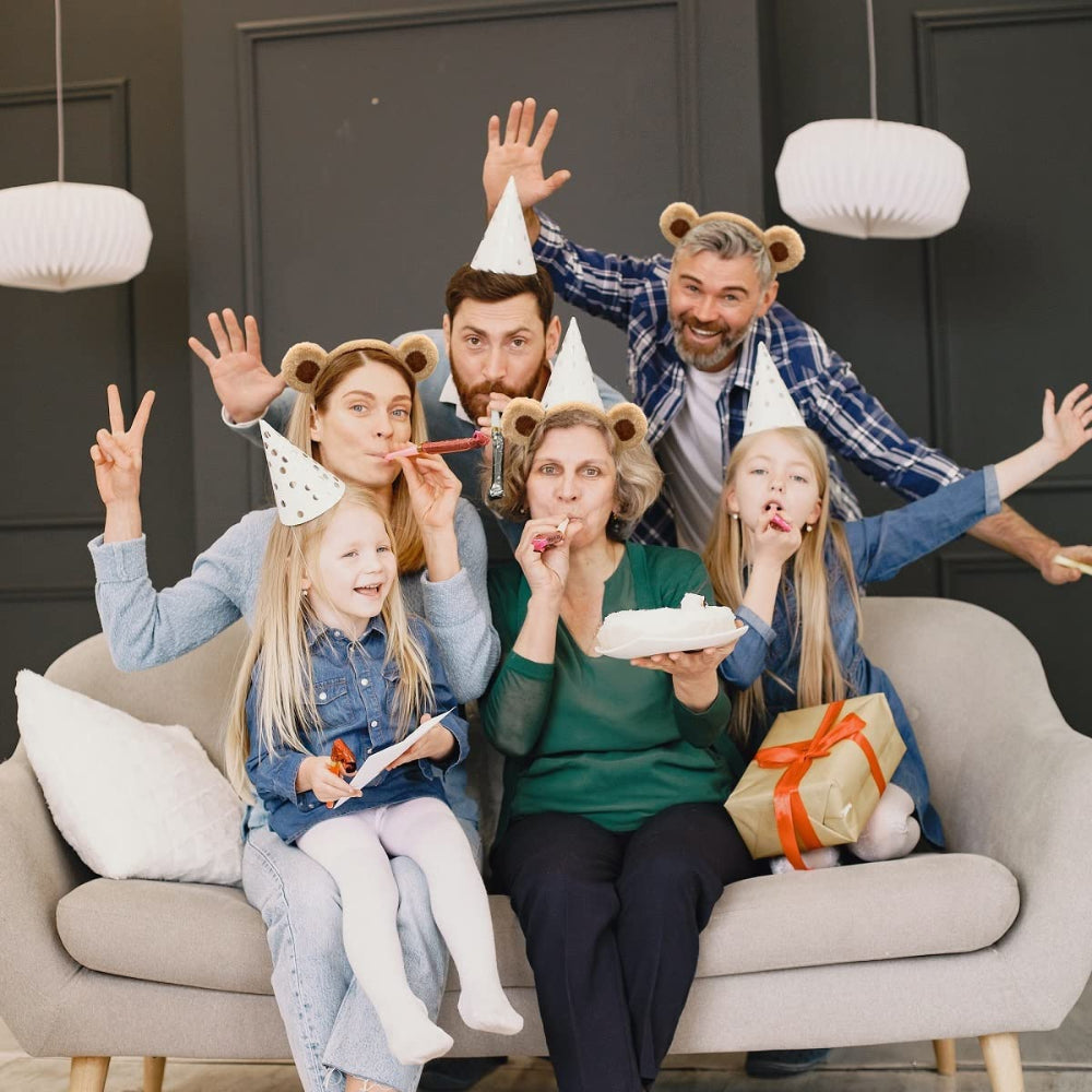 Fluffy Christmas Headband Animal Costume Accessory Party Wear