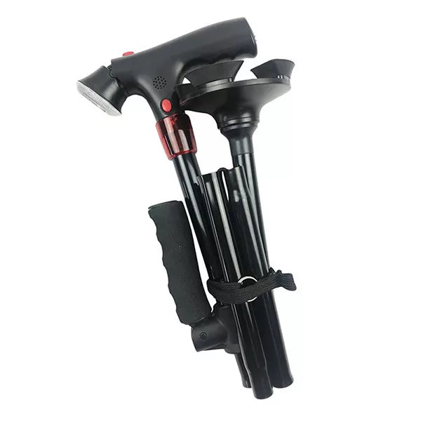 Chodítko s světlem a skládací rukojetí