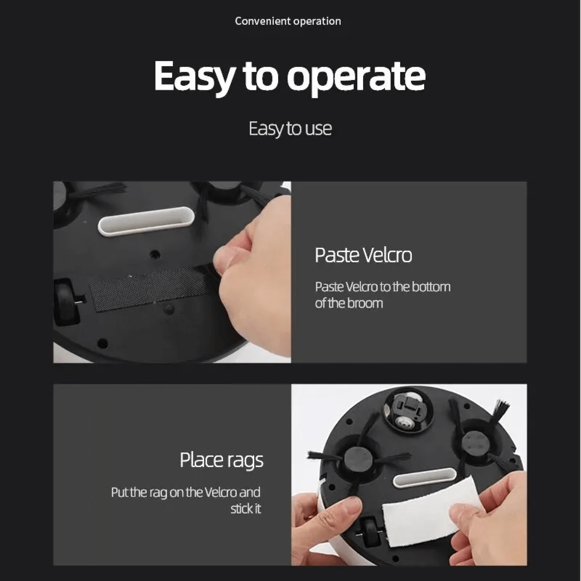 Robot Vacuum Cleaner Smart Automatic Floor Mop