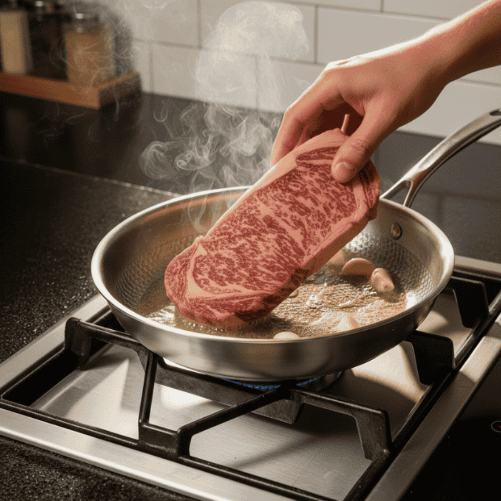 Frying Pan Induction Ready Uncoated Cooking Pan