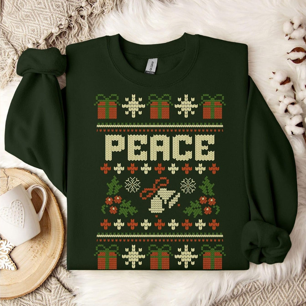 Sweatshirts de Noël amusants pour couples - Pulls assortis pour les fêtes