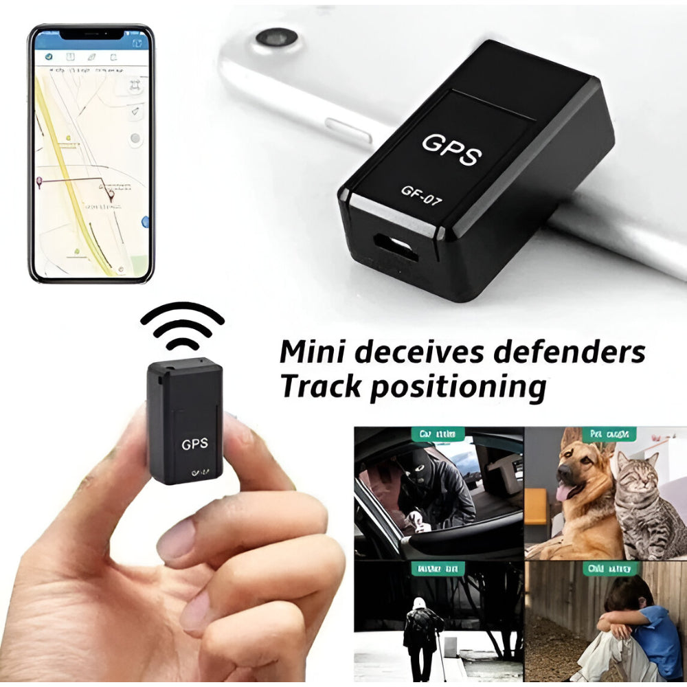 GPS Tracker Mini Magnetic Vehicle Locator Global Coverage