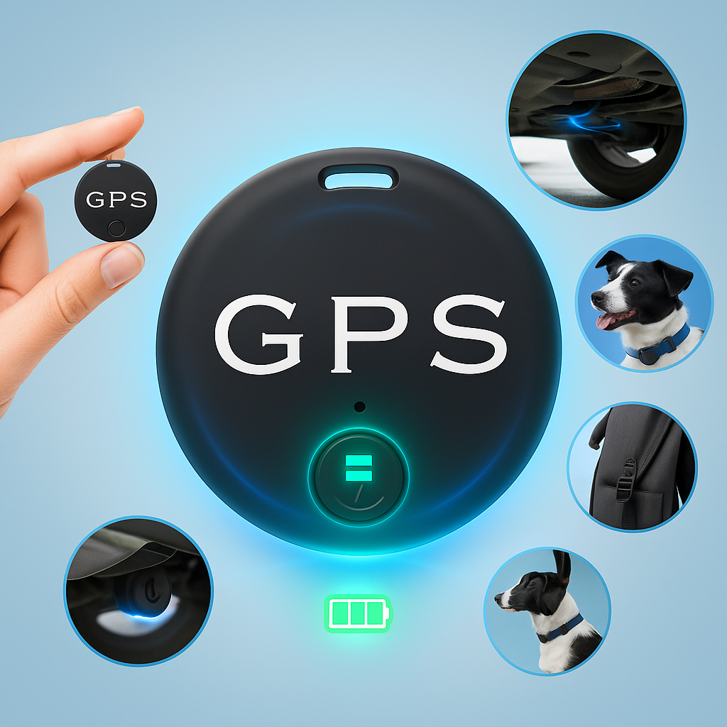Dispositivo GPS Tracciatore Magnetico per Auto e Animali Domestici