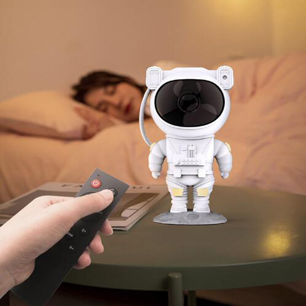 Galaxy Projector Lamp Astronaut Star Nebula Night Light Bedroom Decor