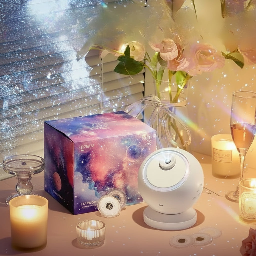 Galaxy Projector Night Light Bluetooth Star Ceiling Lamp
