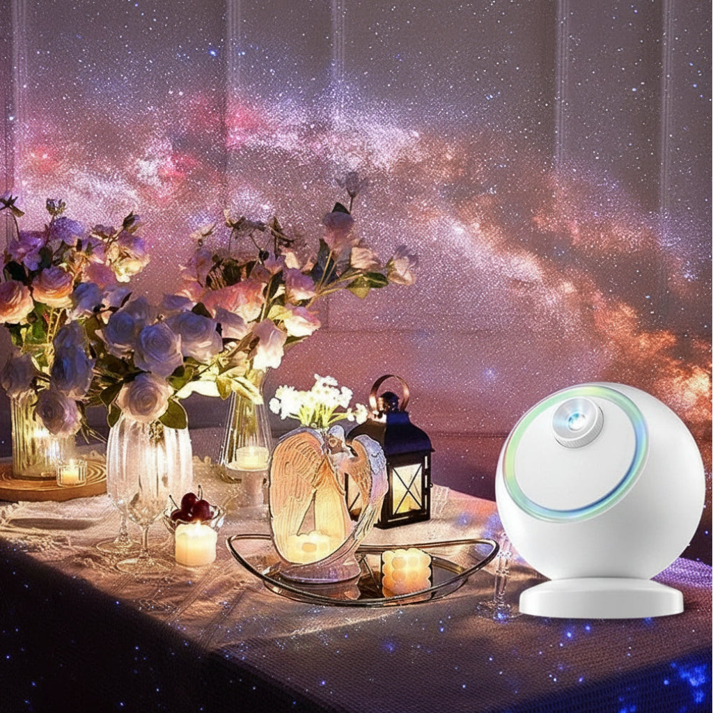 Galaxy Projector Night Light Bluetooth Star Ceiling Lamp