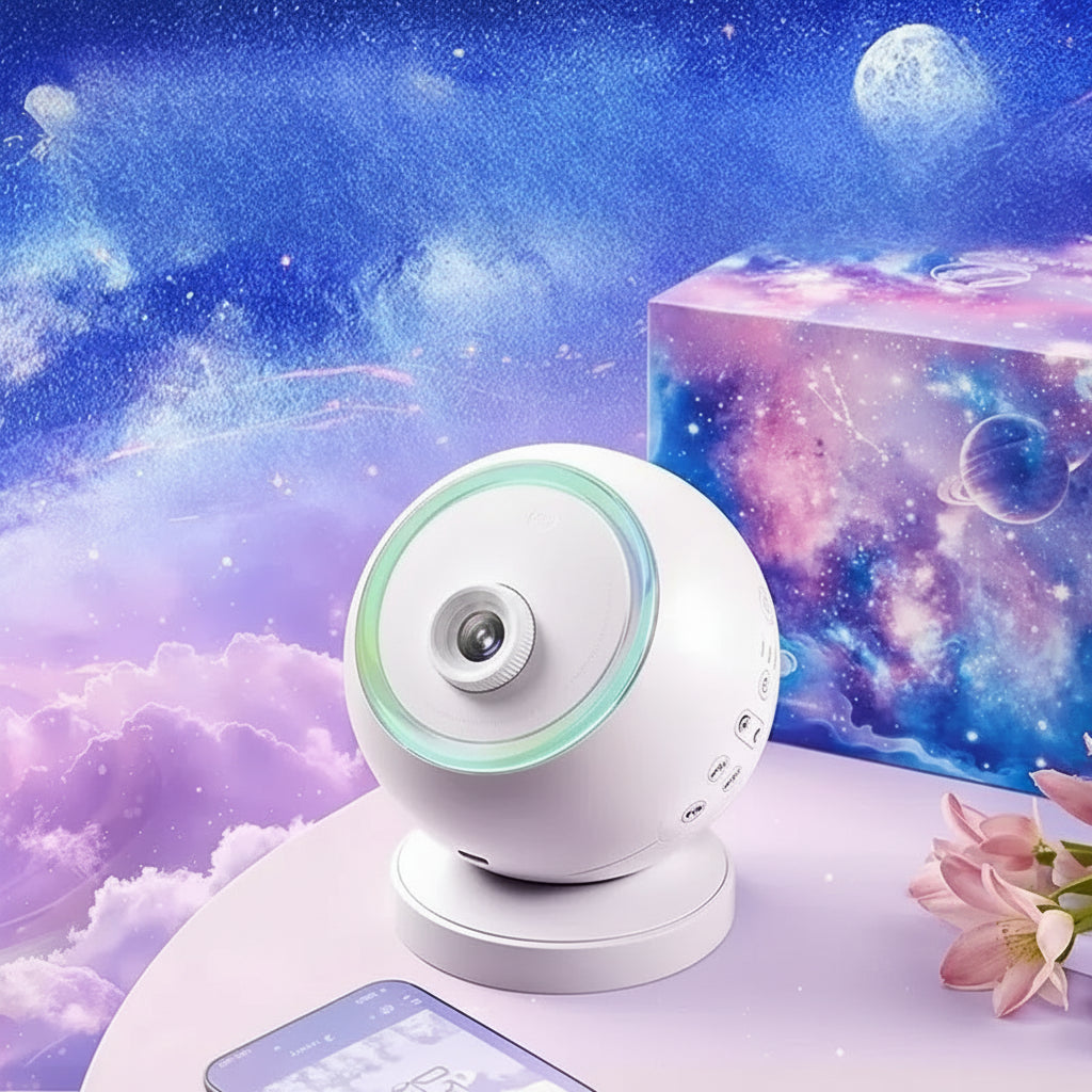 Galaxy Projector Night Light Bluetooth Star Ceiling Lamp