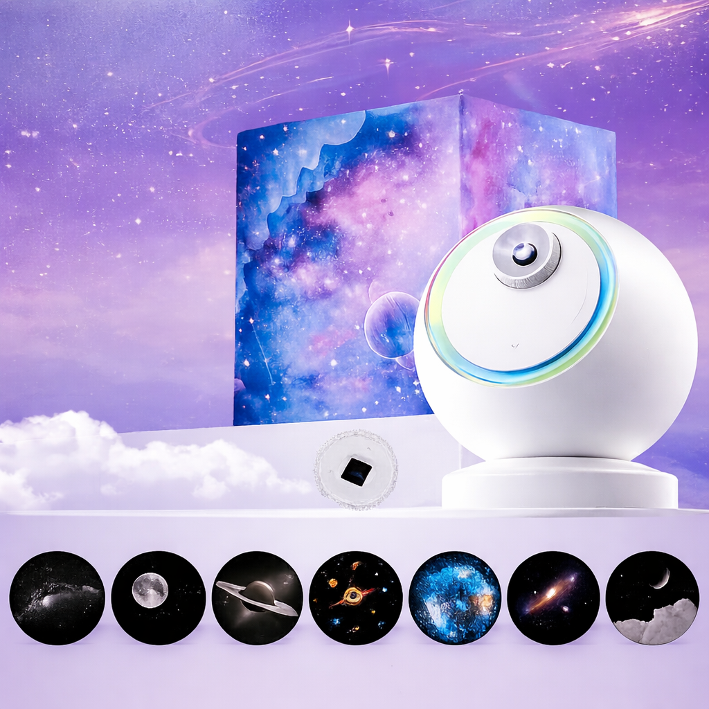 Galaxy Projector Night Light Bluetooth Star Ceiling Lamp