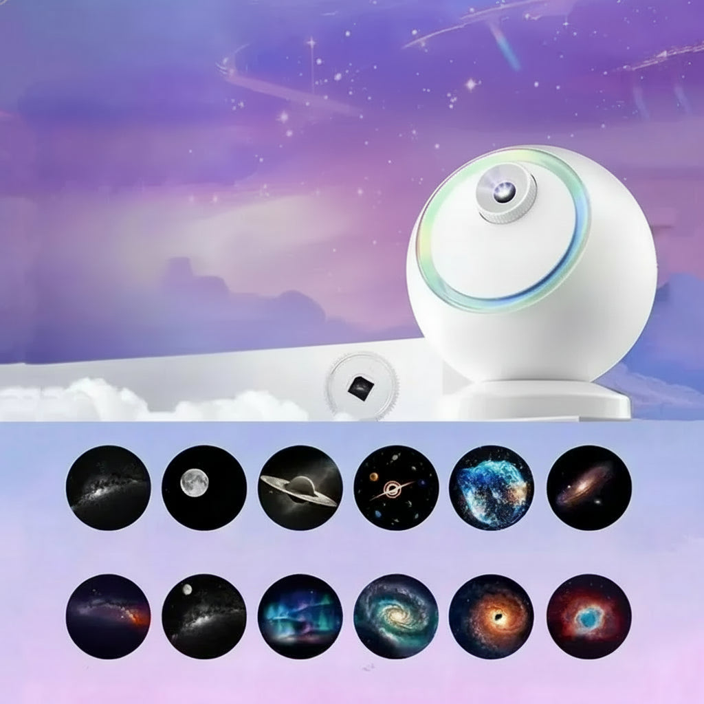 Galaxy Projector Night Light Bluetooth Star Ceiling Lamp