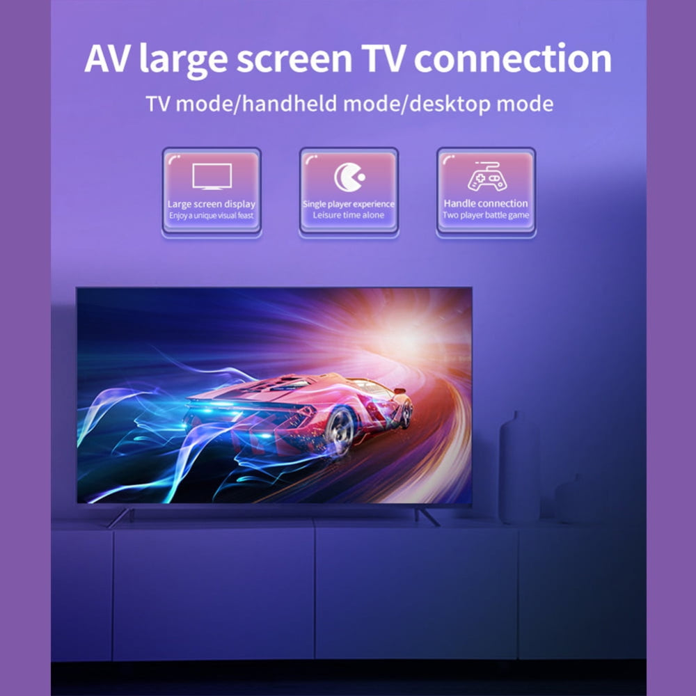 Game Console Portable Handheld Retro Video Player Built-in Games